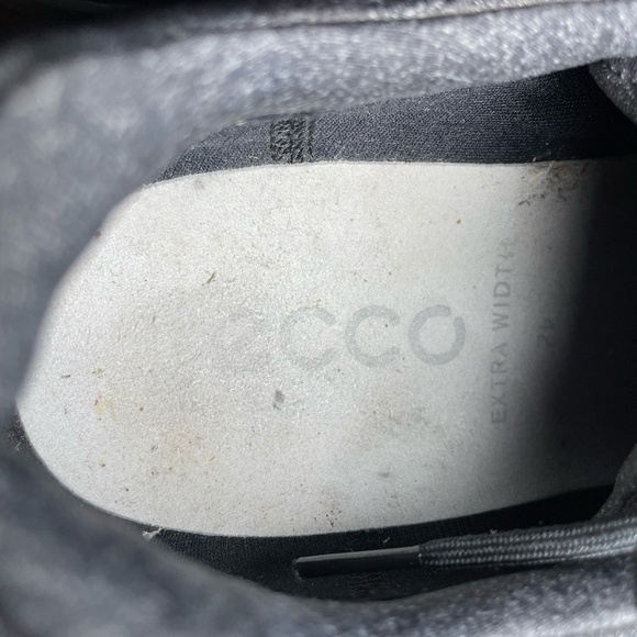 ECCO Mens BIOM Hybrid Yak Leather GORE-TEX Golf Shoes Black 42 8 8.5 Extra Width - Picture 10 of 14